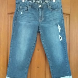 Calvin Klein capri jeans sz 10